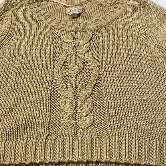 Women's Vintage 90's Y2K Mudd Cropped Knit Sweater Size Medium - Picture 5 of 10